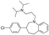 CAS#: 64058-63-5, 2,3,4,5-Tetrahydro-3-(4-Chlorophenyl)-1-[3-(Diisopropylamino)Propyl]-1H-1-Benzazepine