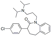 CAS#: 64058-64-6, 2,3,4,5-Tetrahydro-3-(4-Chlorophenyl)-1-[3-(Diisopropylamino)Propyl]-1H-1-Benzazepin-2-One