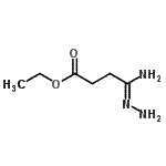 CAS#: 64058-66-8, Ethyl (4Z)-4-amino-4-hydrazonobutanoate