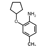 CAS#: 640767-85-7, 2-(Cyclopentyloxy)-4-methylaniline