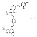 CAS#: 6409-25-2, Disodium 3-({4-[(4-Amino-7-Sulfonato-1-Naphthyl)Diazenyl]Phenyl}Diazenyl)-6-[(2,4-Diaminophenyl)Diazenyl]-4-Hydroxy-2-Naphthalenesulfonate