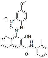CAS#: 6410-34-0, 2-Hydroxy-N-(2-Methylphenyl)-1-[(2-Nitro-4-Methoxyphenyl)Azo]-3-Naphthamide