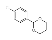 CAS 登录号：6413-52-1， 2-(4-氯苯基)-1,3-二恶烷