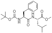 CAS#: 64152-76-7, Methyl N-{[(2-methyl-2-propanyl)oxy]carbonyl}phenylalanylleucinate