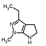 CAS#: 641578-47-4, 3-Ethyl-1-methyl-1,4,5,6-tetrahydropyrrolo[2,3-c]pyrazole