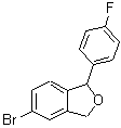 CAS#: 64169-66-0, 5-Bromo-1-(4-fluorophenyl)-1,3-dihydro-2-benzofuran