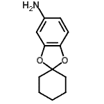 CAS#: 64179-41-5, Spiro[1,3-benzodioxole-2,1'-cyclohexan]-5-amine