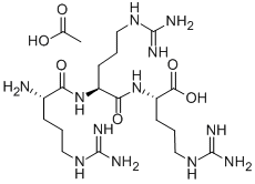 CAS 登录号：6418-87-7， 精氨酰-精氨酰-精氨酸乙酸盐