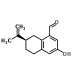CAS#: 64185-18-8, (7R)-3-Hydroxy-7-isopropenyl-5,6,7,8-tetrahydro-1-naphthalenecarbaldehyde