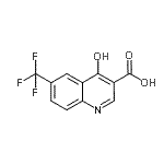 CAS#: 641993-21-7, 4-Oxo-6-(trifluoromethyl)-1,4-dihydro-3-quinolinecarboxylic acid