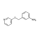 CAS#: 642084-90-0, 3-[(3-Pyridinyloxy)methyl]aniline