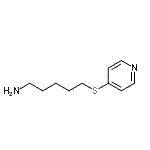 CAS#: 642092-84-0, 5-(4-Pyridinylsulfanyl)-1-pentanamine
