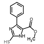 CAS#: 64220-13-9, Methyl 5-phenyl-2-thioxo-2,3-dihydro-1H-imidazole-4-carboxylate