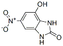 CAS 登录号：64236-24-4， 1,3-二氢-4-羟基-6-硝基-2H-苯并咪唑-2-酮