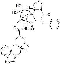 CAS#: 6424-36-8, 5alpha-Benzyl-12-Hydroxy-2-Isopropylergotaman-3,6,18-Trione Phosphate