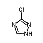 CAS#: 64304-34-3, 3-Chloro-1H-1,2,4-triazole