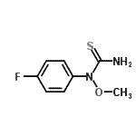 CAS 登录号：643042-50-6， 1-(4-氟苯基)-1-甲氧基硫脲