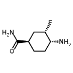 CAS#: 643069-85-6, (1R,3S,4R)-4-Amino-3-fluorocyclohexanecarboxamide
