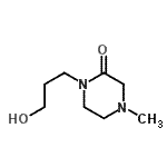 CAS#: 643084-44-0, 1-(3-Hydroxypropyl)-4-methyl-2-piperazinone