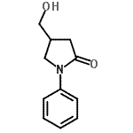 CAS#: 64320-90-7, 4-(Hydroxymethyl)-1-phenyl-2-pyrrolidinone
