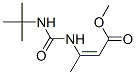 CAS 登录号：64346-47-0， 3-[[[叔-丁基氨基]羰基]氨基]-2-丁烯酸甲酯