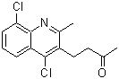 CAS#: 64375-69-5, 4-(4,8-Dichloro-2-methyl-3-quinolinyl)-2-butanone