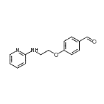 CAS#: 643764-87-8, 4-[2-(2-Pyridinylamino)ethoxy]benzaldehyde