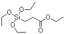 CAS 登录号：6439-39-0， 3-(三乙氧基硅烷基)丙酸乙酯