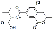CAS#: 64398-35-2, N-((5-Chloro-3,4-Dihydro-3-Methyl-1-Oxo-1H-2-Benzopyran-7-Yl )Carbonyl)-L-Valine