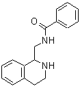 CAS#: 64411-74-1, N-(1,2,3,4-Tetrahydro-1-isoquinolinylmethyl)benzamide