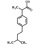 CAS#: 64451-77-0, 2-[4-(3-Methylbutyl)phenyl]propanoic acid