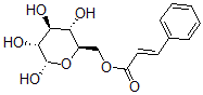 CAS#: 64461-97-8, alpha-D-Glucopyranose, 6-(3-phenyl-2-propenoate)