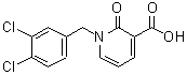 CAS#: 64488-03-5, 1-(3,4-Dichlorobenzyl)-2-oxo-1,2-dihydro-3-pyridinecarboxylic acid
