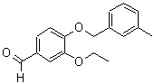 CAS#: 644958-93-0, 3-Ethoxy-4-[(3-methylbenzyl)oxy]benzaldehyde