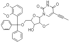 CAS#: 644962-77-6, 1-{5-O-[(2,3-Dimethoxyphenyl)(diphenyl)methyl]-2-O-methylpentofuranosyl}-5-(1-propyn-1-yl)-2,4(1H,3H)-pyrimidinedione