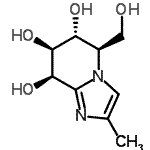 CAS#: 644965-55-9, (5R,6R,7S,8R)-5-(Hydroxymethyl)-2-methyl-5,6,7,8-tetrahydroimidazo[1,2-a]pyridine-6,7,8-triol