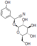 CAS#: 645-02-3, (S)-alpha-(beta-D-Glucopyranosyloxy)-3-Hydroxybenzeneacetonitrile