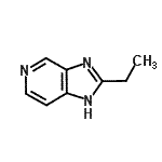 CAS#: 645421-35-8, 2-Ethyl-1H-imidazo[4,5-c]pyridine