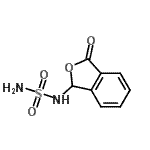 CAS#: 64574-18-1, N-(3-Oxo-1,3-dihydro-2-benzofuran-1-yl)sulfuric diamide