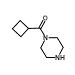 CAS#: 64579-67-5, Cyclobutyl(1-piperazinyl)methanone