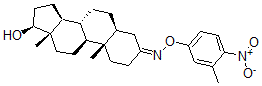 CAS#: 64584-61-8, 17beta-Hydroxy-5alpha-Androstan-3-One O-(4-Nitro-m-Tolyl)Oxime
