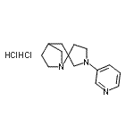 CAS#: 646055-75-6, 1'-(3-Pyridinyl)spiro[1-azabicyclo[2.2.1]heptane-2,3'-pyrrolidine] dihydrochloride