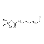 CAS#: 646062-88-6, 2-Methyl-2-propanyl [(4E)-6-oxo-4-hexen-1-yl]carbamate