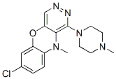 CAS#: 64610-67-9, 7-Chloro-10-Methyl-1-(4-Methyl-1-Piperazinyl)-10H-Pyridazino[4,5-b][1,4]Benzoxazine
