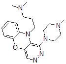 CAS 登录号：64610-74-8， N,N-二甲基-1-(4-甲基-1-哌嗪基)-10H-哒嗪并[4,5-b][1,4]苯并恶嗪-10-丙-1-胺