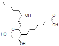 CAS#: 64626-32-0, (2R,3S,4S)-Tetrahydro-4,6-Dihydroxy-2-[(1E,3S)-3-Hydroxy-1-Octen-1-Yl]-2H-Pyran-3-Heptanoic Acid