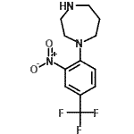 CAS#: 646455-48-3, 1-[2-Nitro-4-(trifluoromethyl)phenyl]-1,4-diazepane