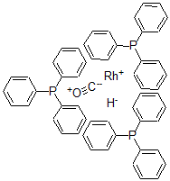 CAS 登录号:64665-44-7, 羰基氢三(三苯基膦)铑