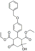 CAS#: 64670-41-3, Diethyl 4-Hydroxy-4-Methyl-6-Oxo-2-(4-Phenylmethoxyphenyl)Cyclohexane- 1,3-Dicarboxylate