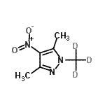 CAS#: 64678-72-4, 3,5-Dimethyl-1-(<sup>2</sup>H<sub>3</sub>)methyl-4-nitro-1H-pyrazole